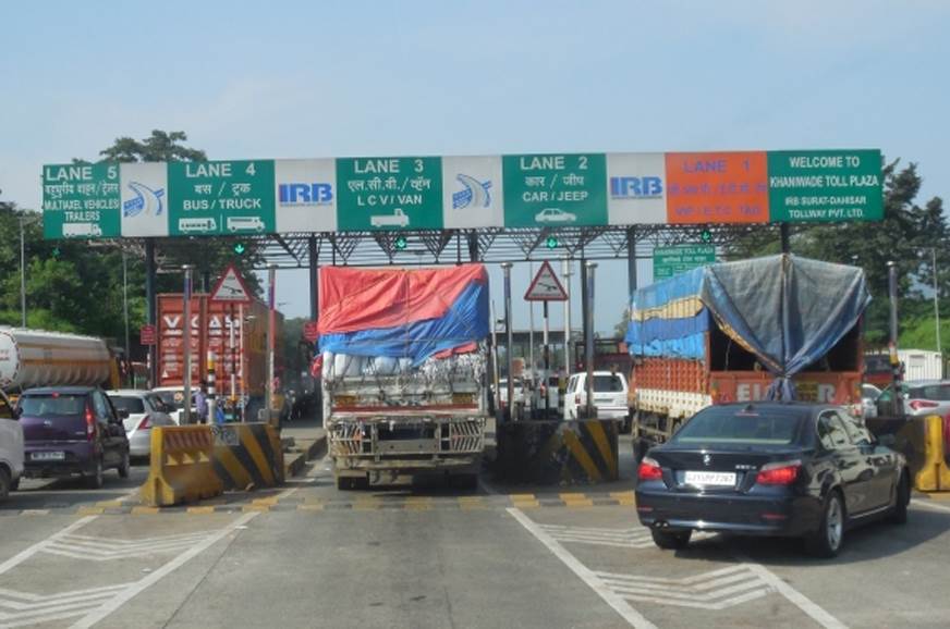 toll plaza all lanes will be fastag