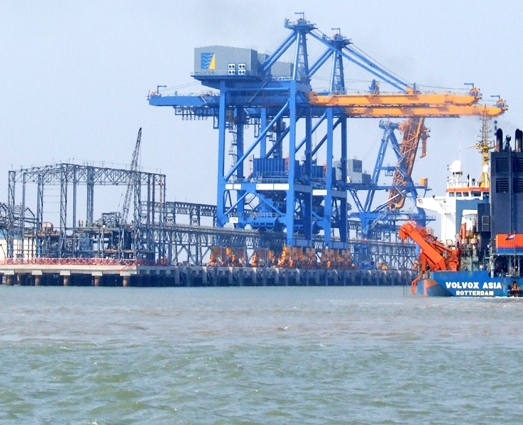 Dhamra port