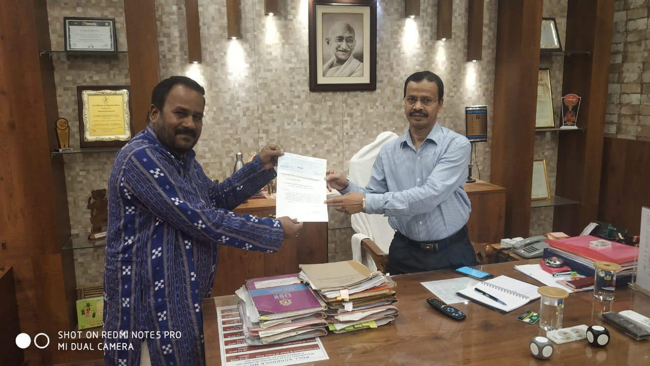 Navin Nanda donates one month pension to Odisha CMRF for Covid 19