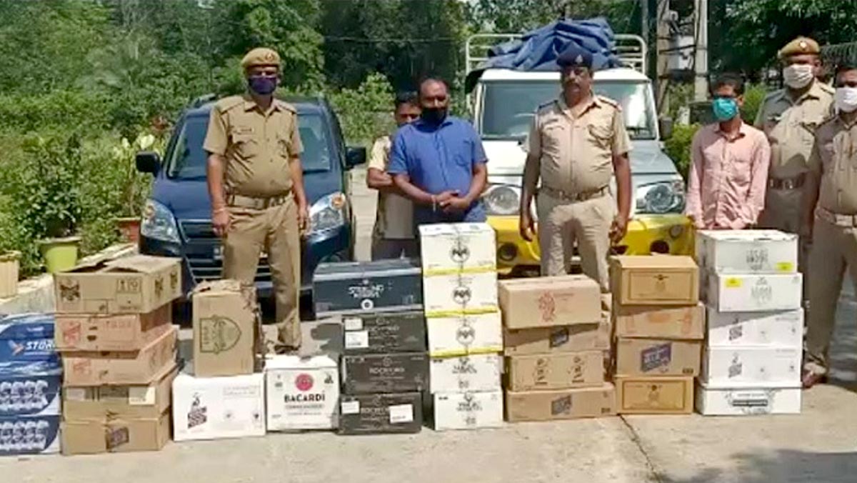 liquor seized in Berhampur