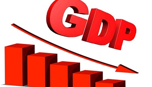 India GDP down