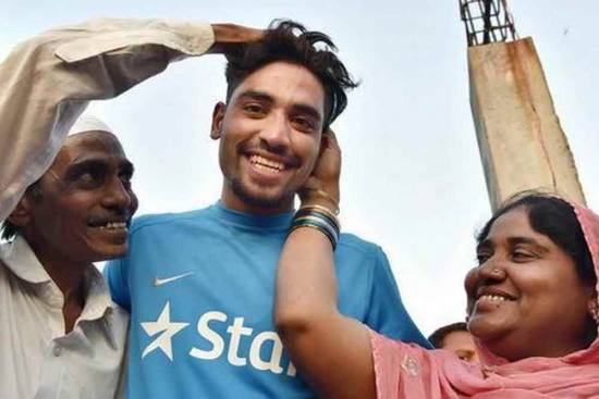 Mohamad Siraj With his father