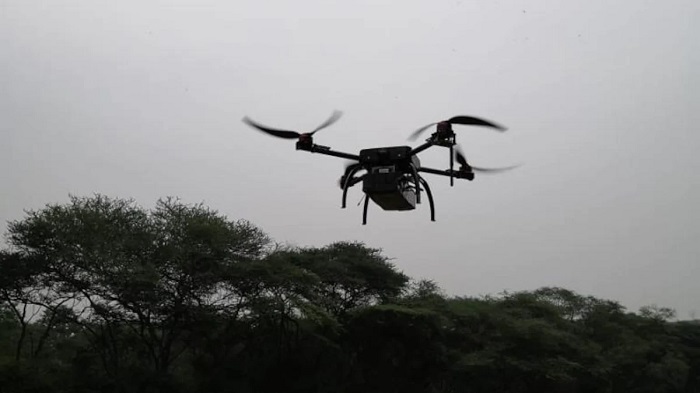 NSG team flew the drone and inspected the security arrangements