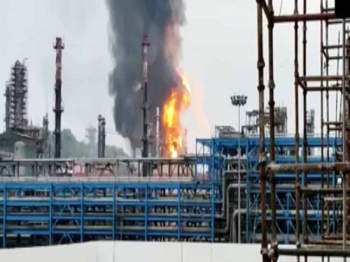 vizag HPCL fire