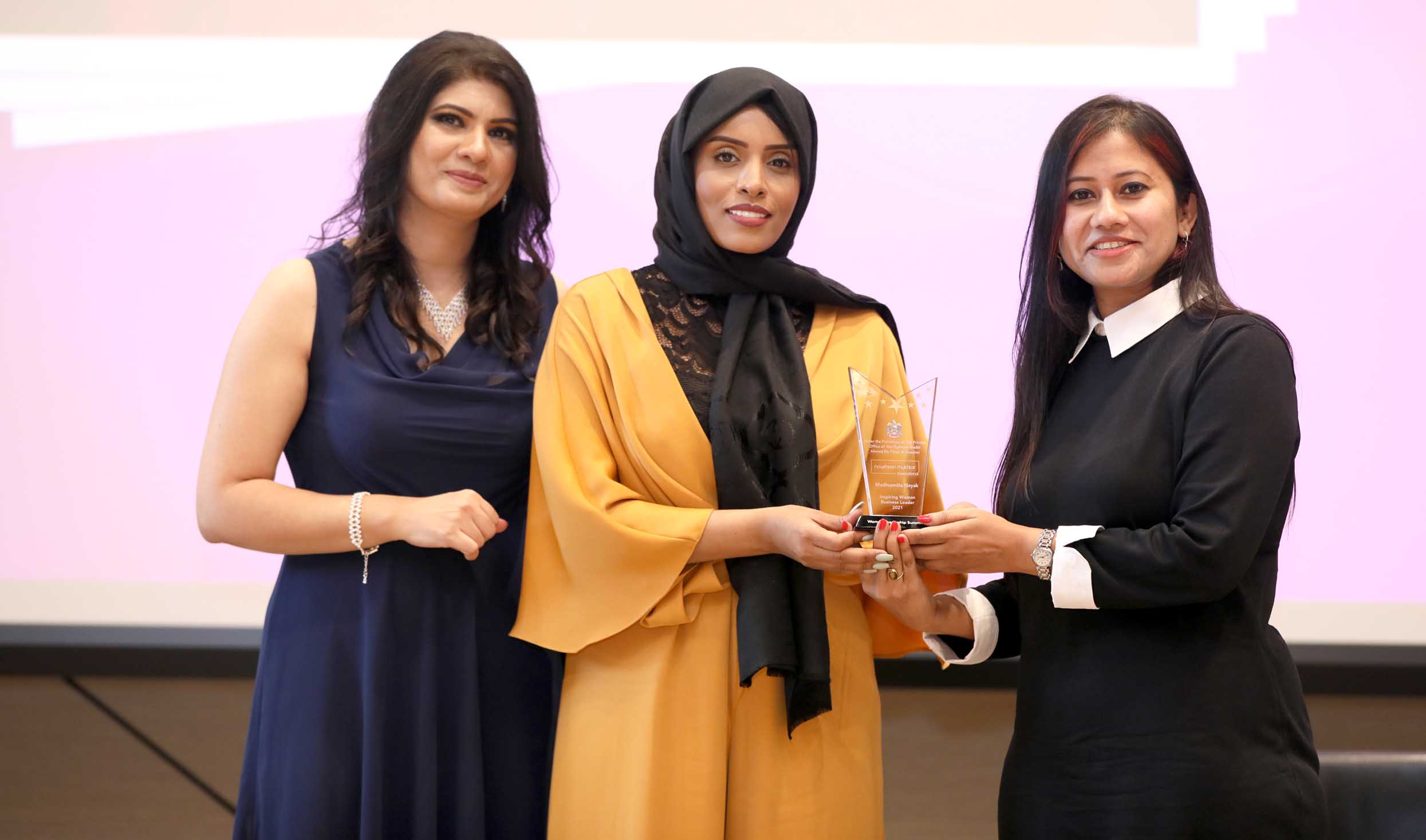 Madhusmita Nayak awarded at Women Leadershi Summit 2021 in Dubai