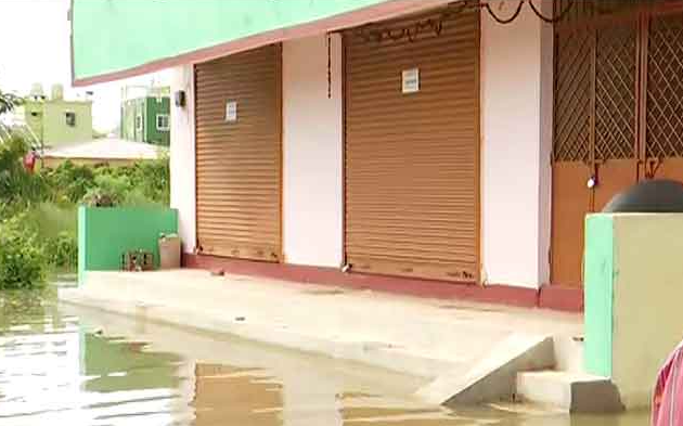 Flood Water In Bhubaneswar